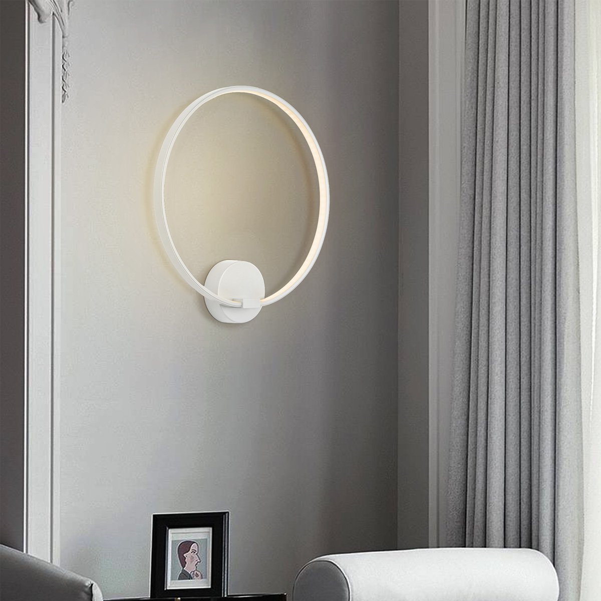 Home Sweet Home Design LED Wall Lamp Eclips | 35/10/37.5cm | Aluminium