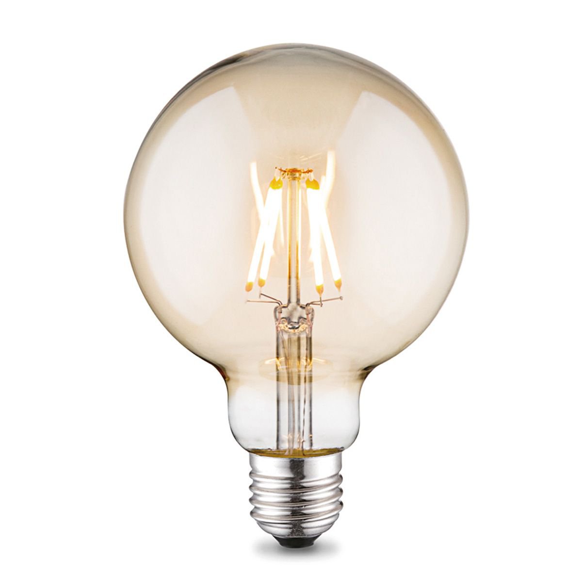 Home Sweet Home dimmable LED Globe Deco E27 G95 6W 550Lm 2700K Amber