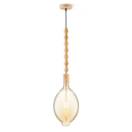 Home Sweet Home hanging lamp Dana Ovaal - LED lamp - dimmable E27 amber