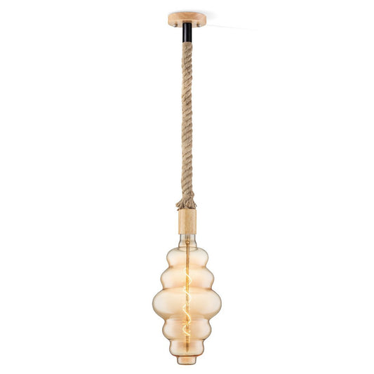 Home Sweet Home hanging lamp Leonardo Cloud - G160 dimmable E27 amber