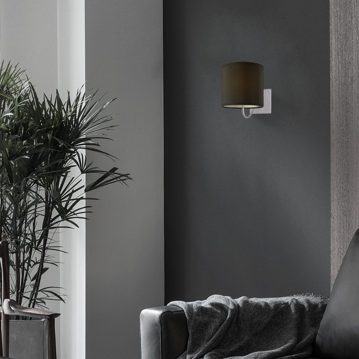 Home Sweet Home wall lamp Concrete 13/13/12cm - Concrete