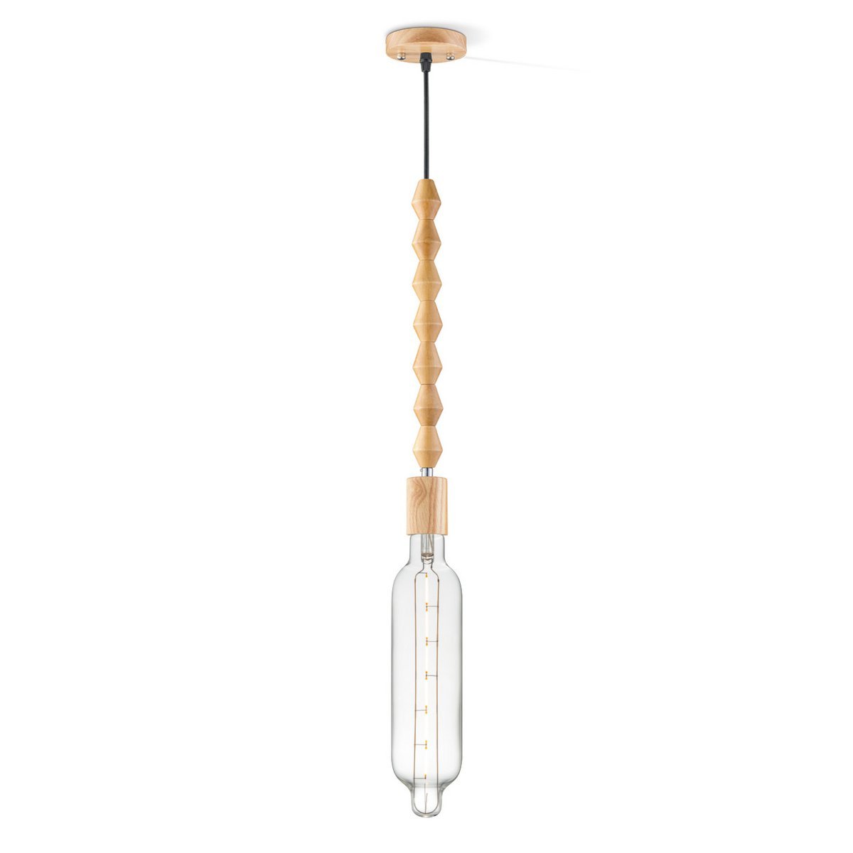 Home Sweet Home hanging lamp Dana Tube - G78 - dimmable E27 clear