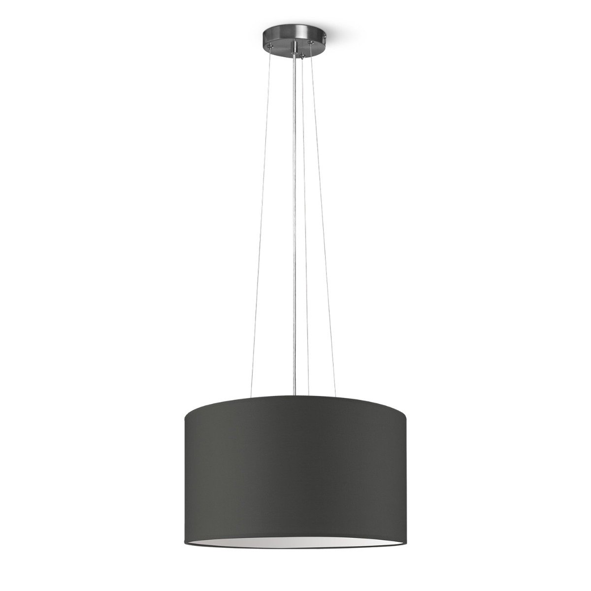 Home Sweet Home hanglamp Hover met lampenkap, E27, antraciet, 40cm