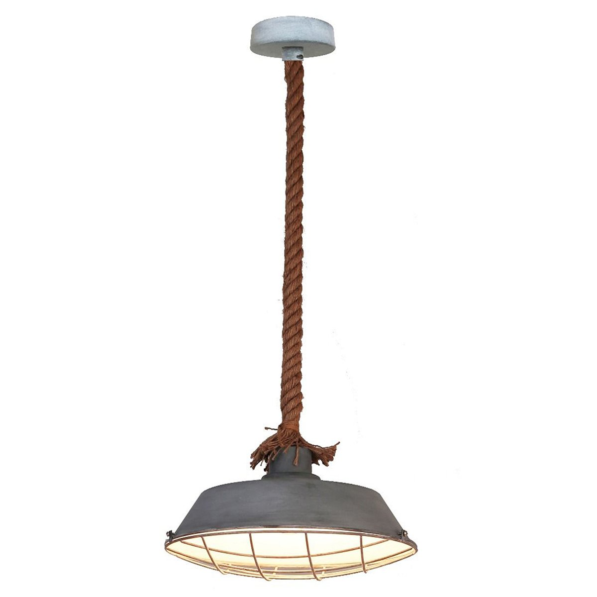 Home Sweet Home Hanging lamp Dex - Concrete - 36x36x120cm