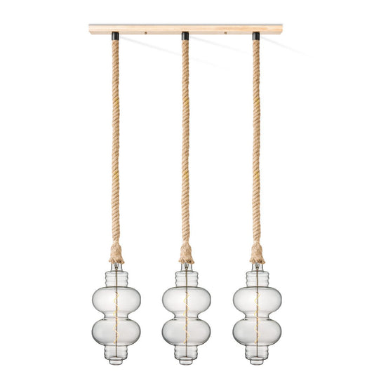 Home Sweet Home hanglamp Leonardo Diabolo - 3L dimbaar E27 helder