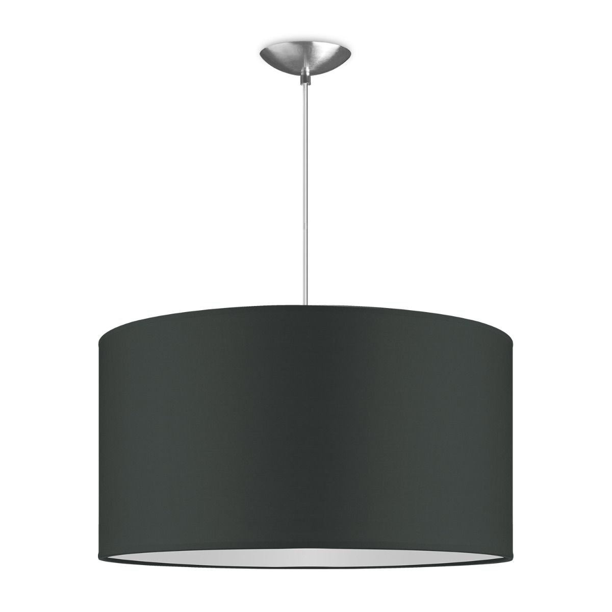 Home Sweet Home hanging lamp Bling with lampshade, E27, anthracite, 50cm