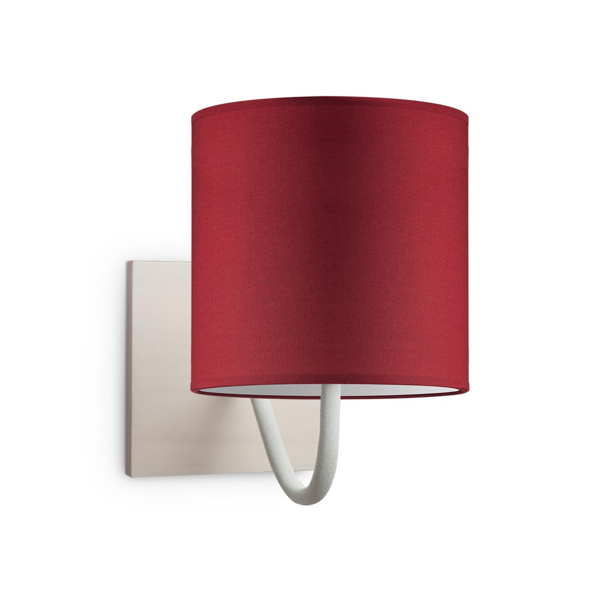 Home Sweet Home Wall Lamp - Beach including Lampshade E27 red 16x15cm