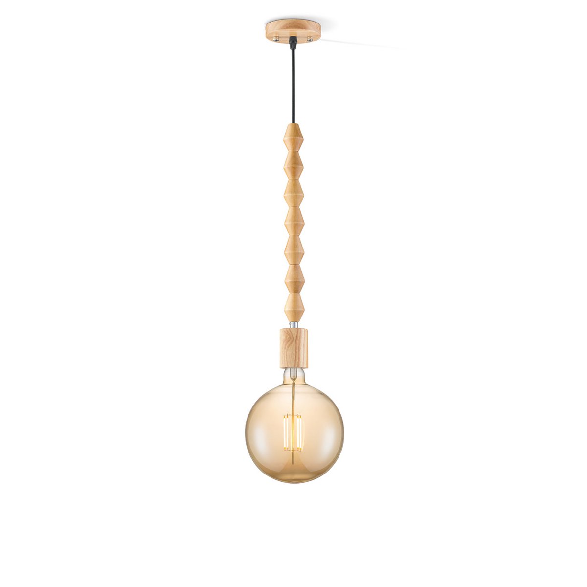 Home Sweet Home hanging lamp Dana Globe - LED G180 - dimmable E27 amber