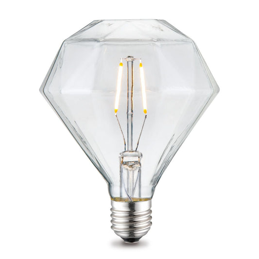 Home Sweet Home dimmable LED Diamond Deco E27 D95 4W 350Lm 3000K Clear