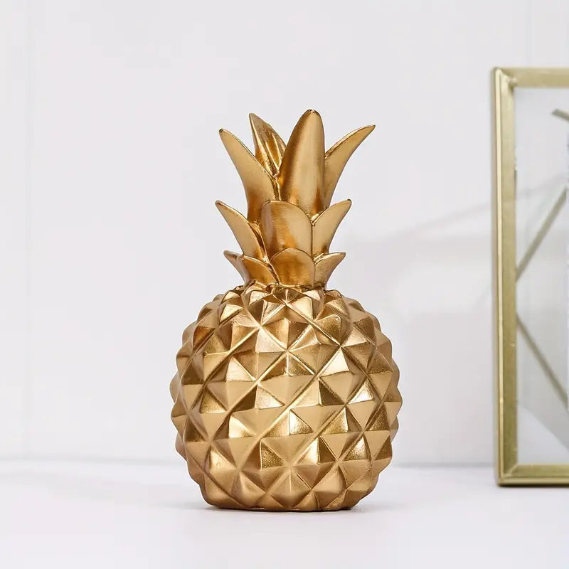 Grote Gouden Ananas  Ornament