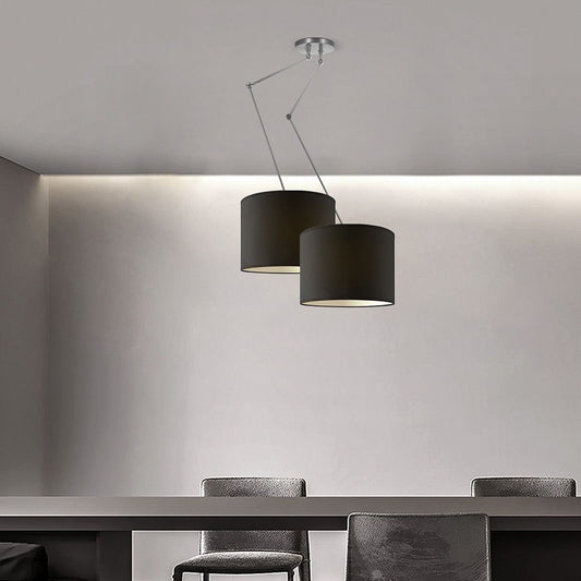 Home Sweet Home lighting pendant Shift 40/40/80cm - Brushed steel