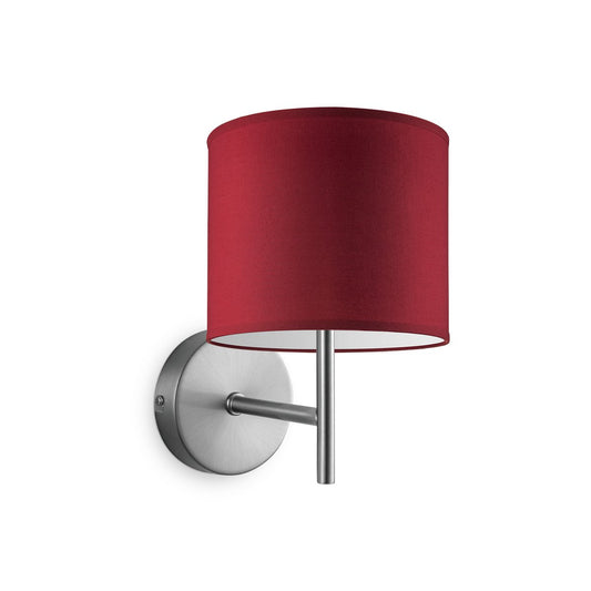 Home Sweet Home Wall Lamp - Mati including Lampshade E27 red 20x17cm