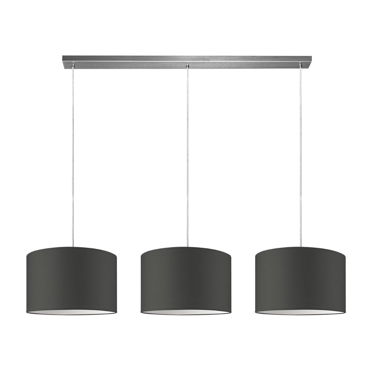 Home Sweet Home hanging lamp Beam 3L, anthracite Lampshade, 35cm