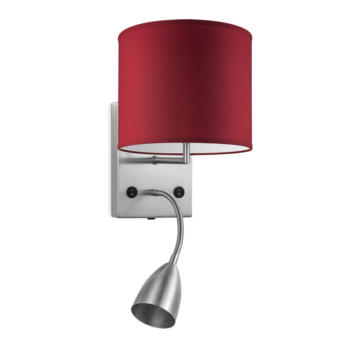 Home Sweet Home Wall Lamp - Read, LED Reading Lamp, E27, red 20cm