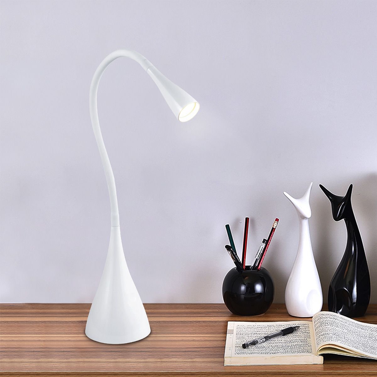 Home Sweet Home - Flex LED Desk Lamp 3W White - Adjustable