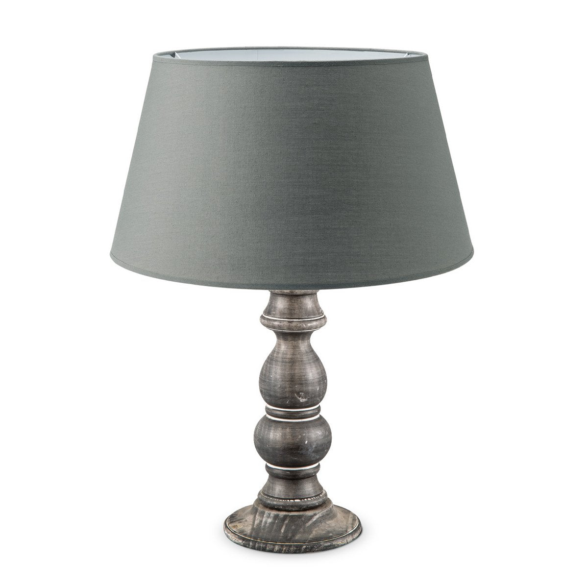 Home Sweet Home Brown Table Lamp Largo with Anthracite-colored Lampshade