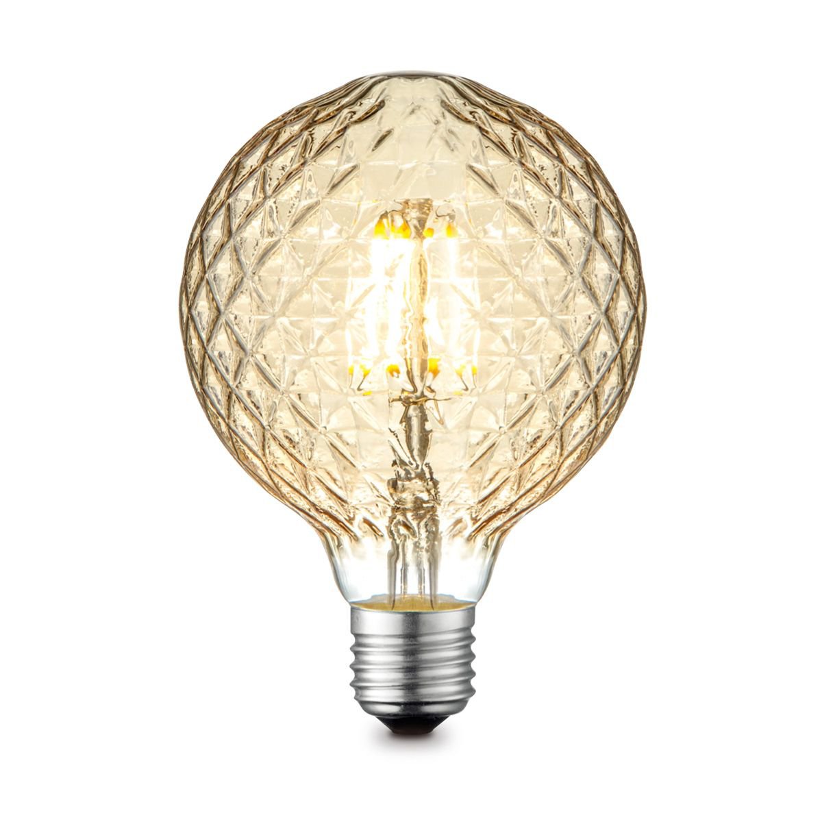 Home Sweet Home dimmable LED Globe Deco E27 G95 4W 400Lm 2700K Gold