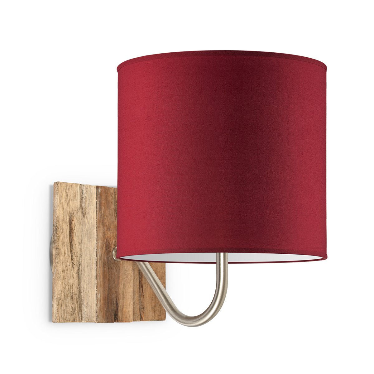 Home Sweet Home Wall Lamp - Drift including Lampshade E27 red 20x17cm