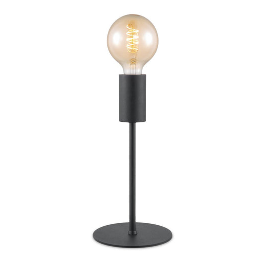 Home Sweet Home Industrial Table Lamp Sola - Black 15x15x30cm - Metal