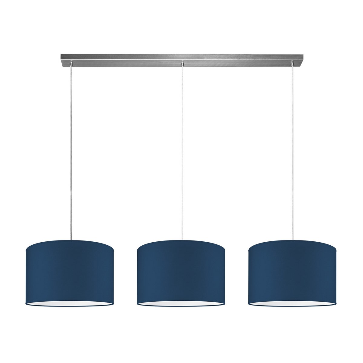 Home Sweet Home hanging lamp Beam 3L, dark blue Lampshade, 35cm