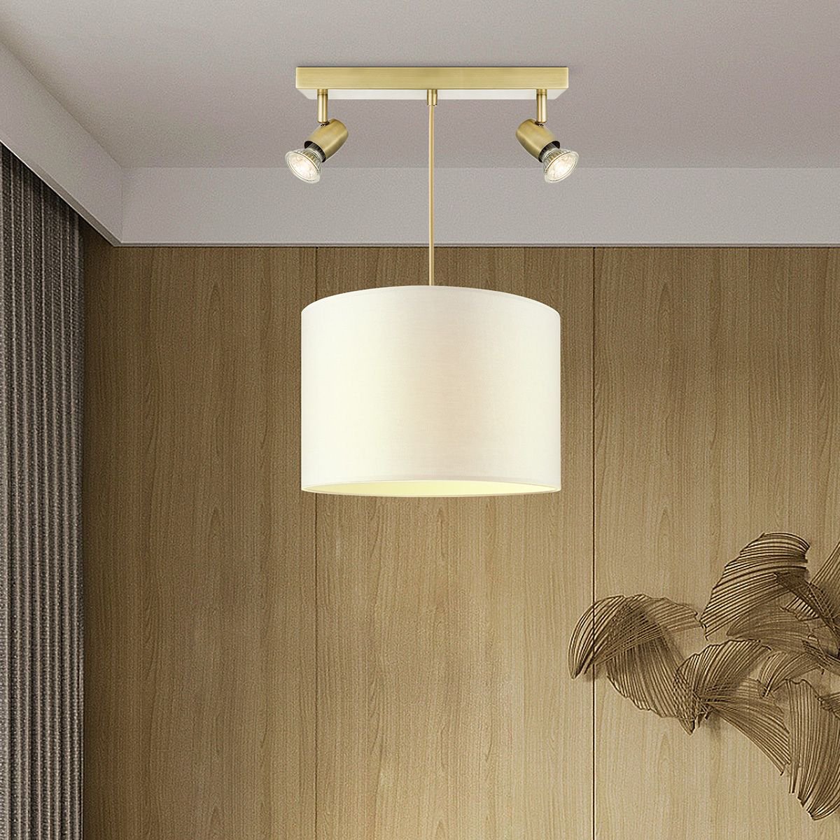 Home Sweet Home lighting pendant Oya 32/11/100cm - Brass