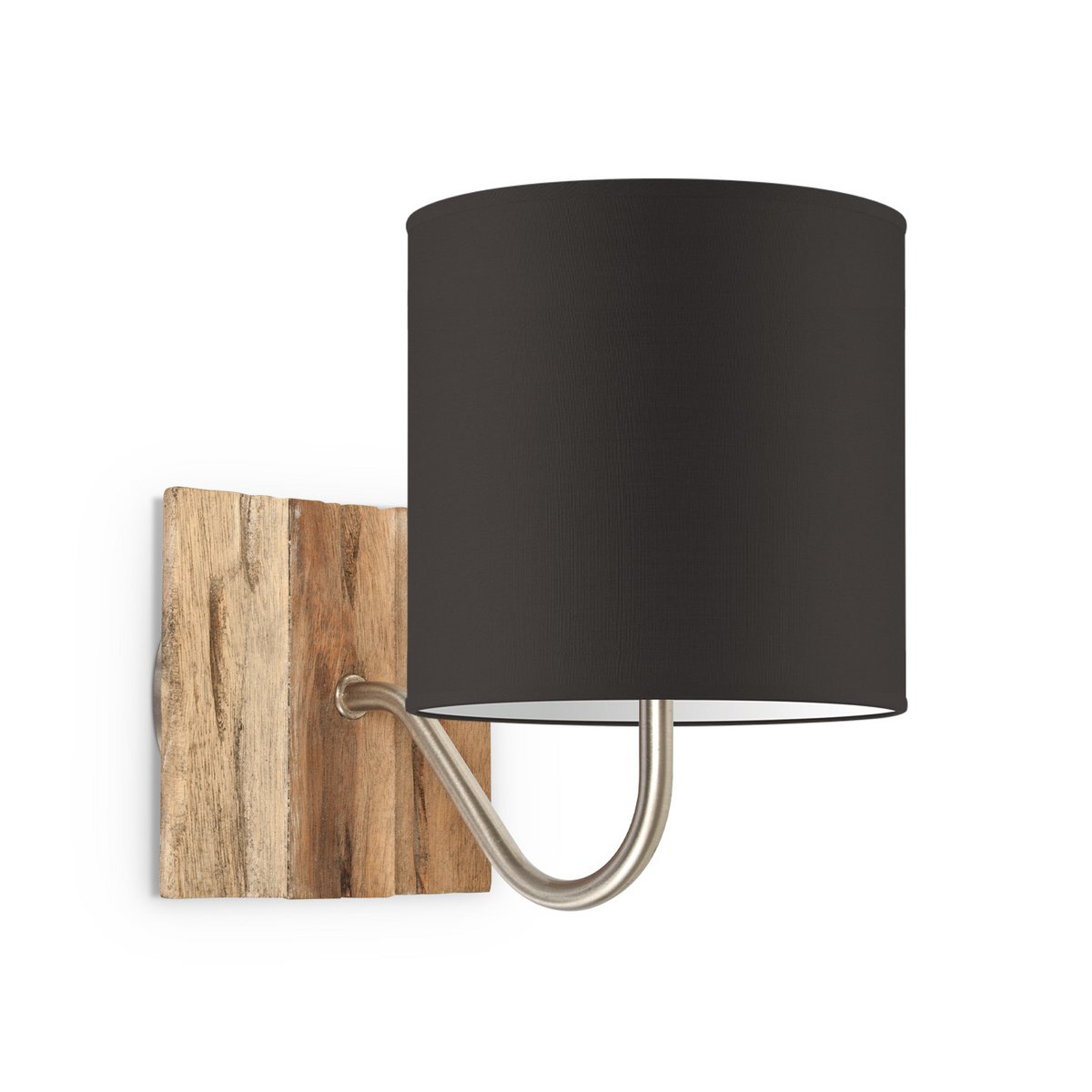 Home Sweet Home Wall Lamp - Drift E27 Lampshade chocolate 16cm